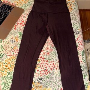 Dark purple Lululemon align leggings